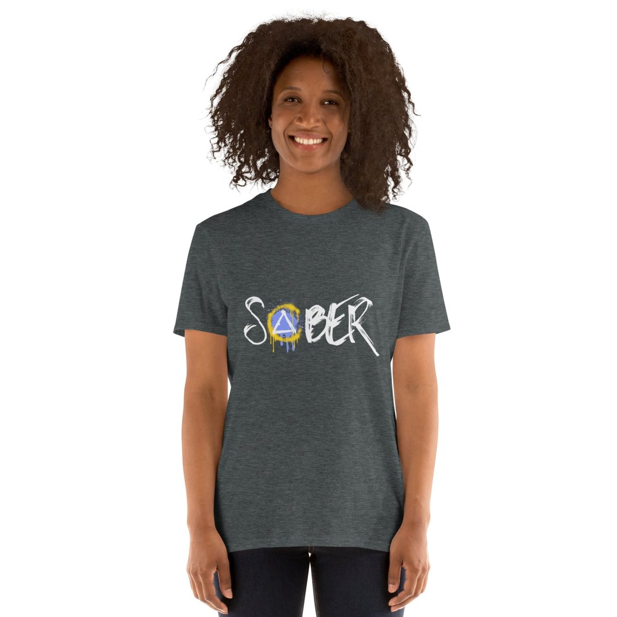 SOBER Graffiti Essential Unisex T-Shirt - Streetwear Graphic Tee for Men & Women | Trendy Urban Fashion for Casual Wear, Street Style & Everyday Outfits