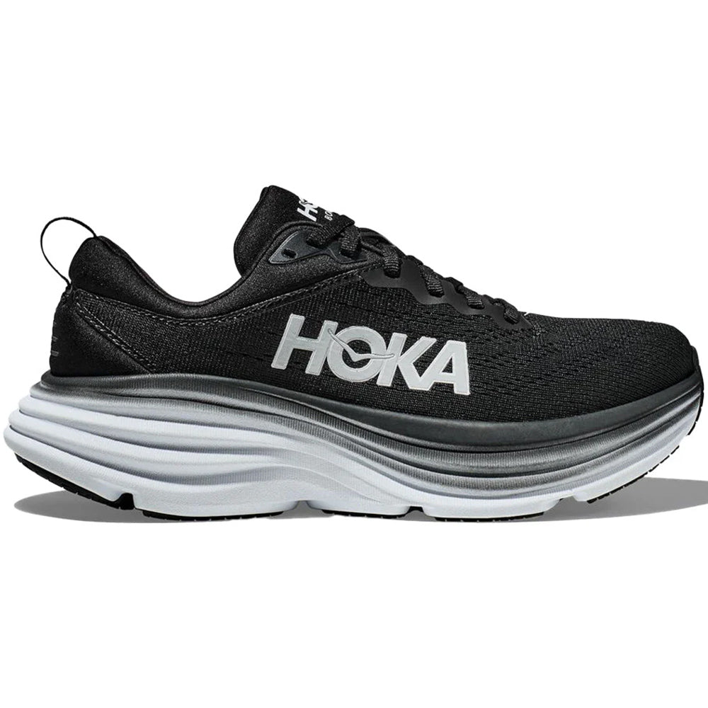 HOKA ONE ONE Bondi 8 Men's Running Shoes - Cushioned Road Running Sneakers for Marathon Training & Long Distance Jogging