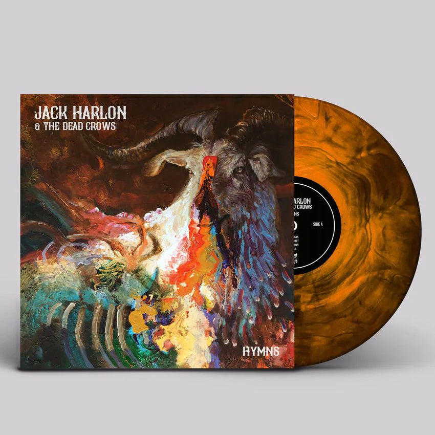 Jack Harlon & The Dead Crows Hymns Vinyl LP Record - Limited Edition Gothic Folk Rock Music for Vinyl Collectors & Music Enthusiasts - Perfect for Home Listening & Vintage Music Collections