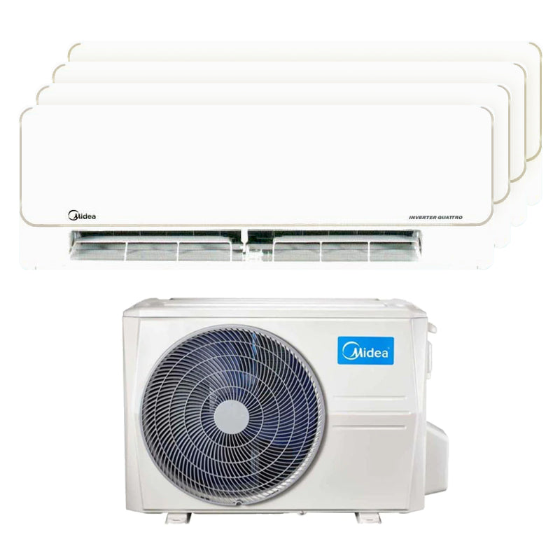 Opal Pro System 4 Air Conditioner - 3x9K & 1x18K BTU with Free Installation | Perfect for Home, Office & Commercial Cooling