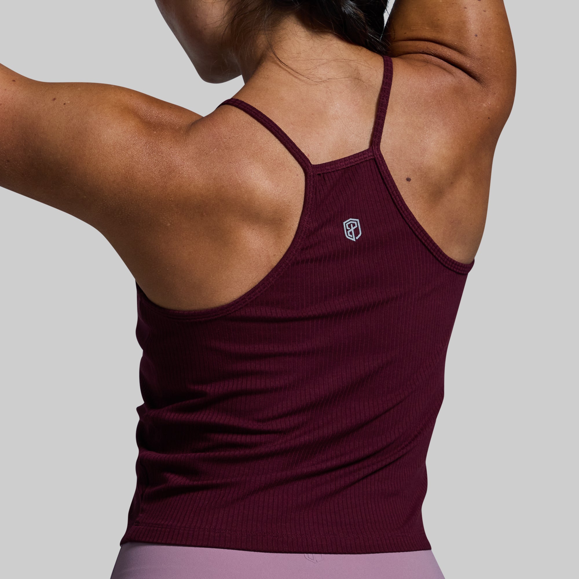 Keep It Easy Tank Top for Women - Soft & Comfortable Garnet Red Casual Shirt - Perfect for Yoga, Gym, and Everyday Wear