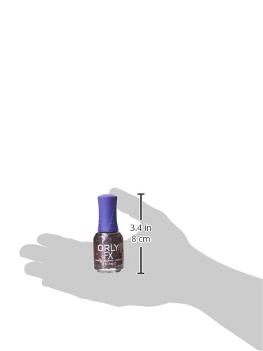 Orly Galaxy FX Nail Lacquer - Intergalactic Space Glitter Polish, 0.6 oz | Long-Lasting Metallic Nail Polish for Parties, Cosplay & Special Occasions