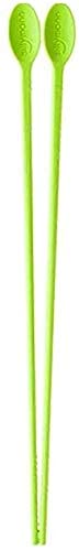 **Reusable Silicone Chopsticks - Dishwasher Safe, Extra Long 32cm for Frying, Hot Pot & Cooking - Classic Chinese Style for Kitchen & Dining - Perfect for Asian Cuisine, BBQ, and Family Gatherings**