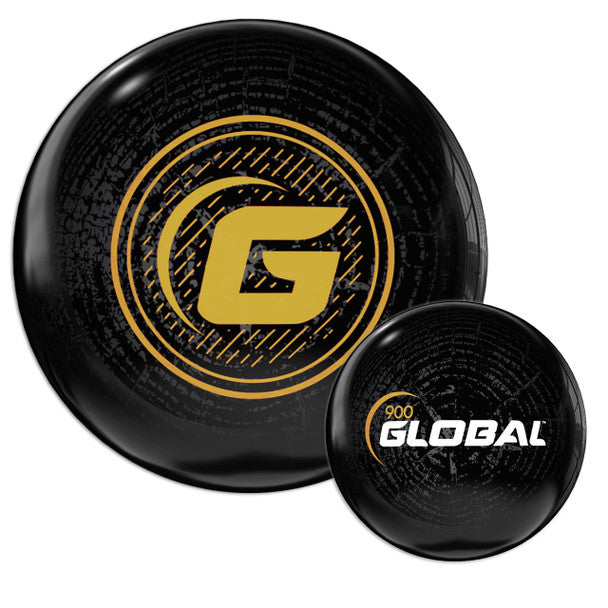 900 Global Onyx Clear Bowling Ball - 14lb Weight (NO BOX) | High-Performance Bowling Ball for League Play & Tournaments