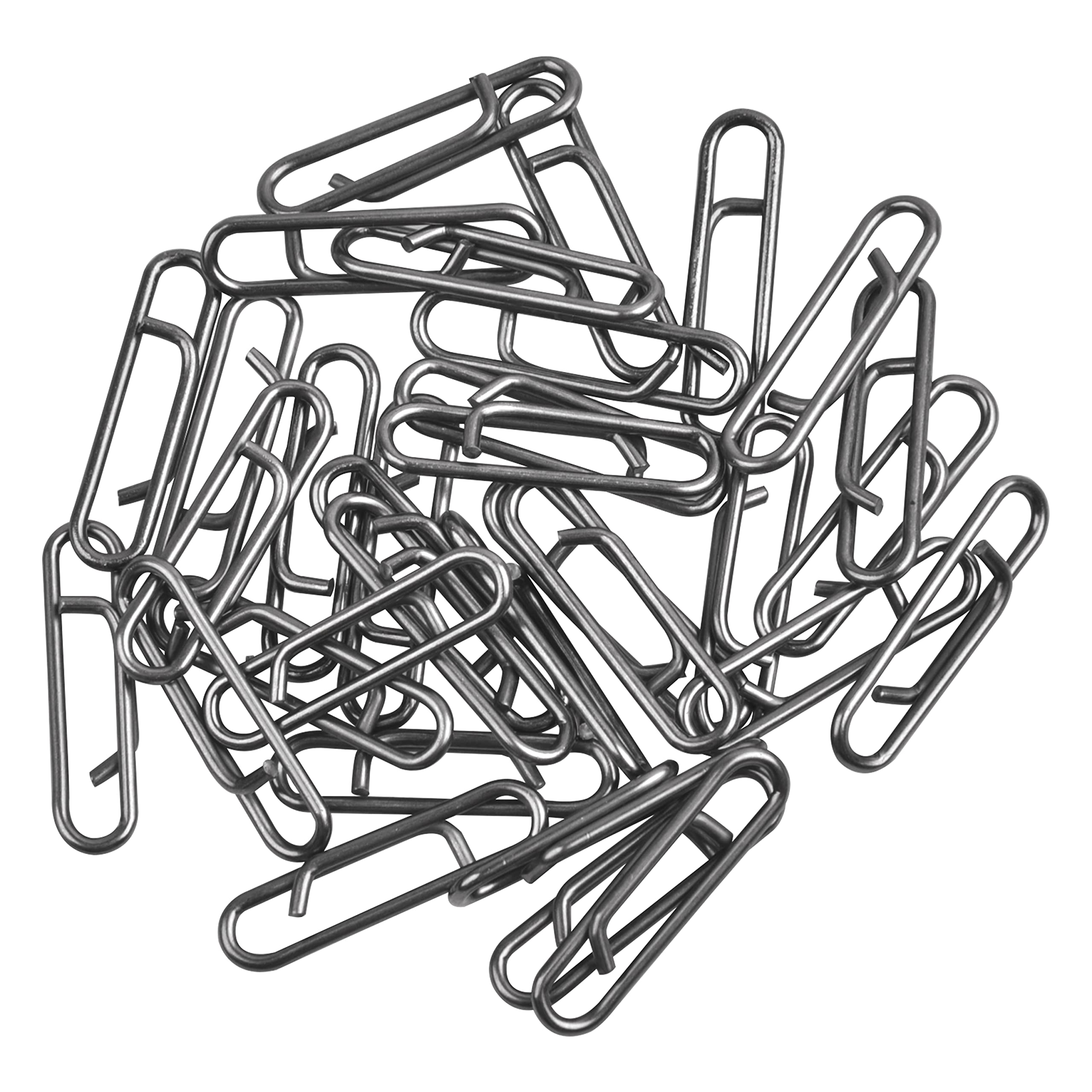 High Strength Stainless Steel Fishing Speed Clips - Quick Change Lure Connectors & Swivels for Power Fishing | Saltwater & Freshwater Fishing Tackle | Perfect for Bass, Trout, and Saltwater Game Fish