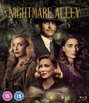 Nightmare Alley Blu-ray | 4K Ultra HD + Blu-ray + Digital Copy | Guillermo del Toro Film | Perfect for Movie Night & Collector's Edition