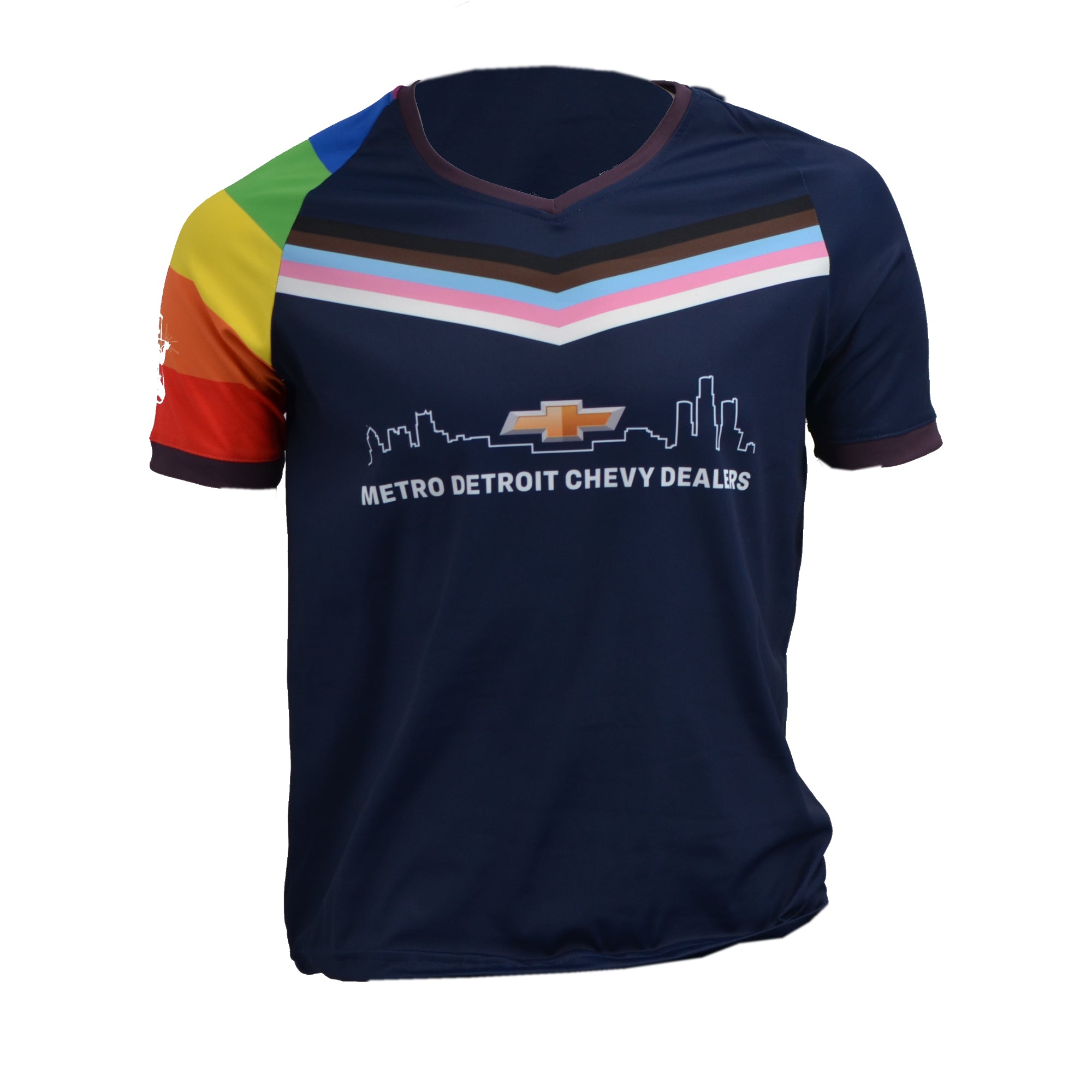2024 DCFC Pride Replica Men's Soccer Jersey - Navy Blue - Authentic Football Shirt for Fans & Supporters - Perfect for Match Days, Training & Casual Wear