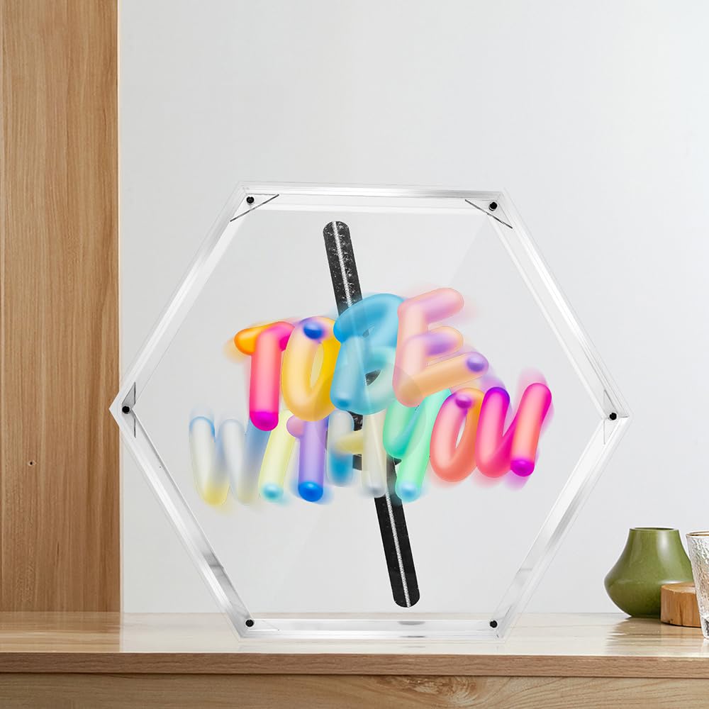 3D Hologram Fan - 11.8 Inch LED Holographic Display with 256 Beads for Shopping Malls, Bars, Parties & Halloween Decorations | Perfect for Advertising, Events & Cool Visual Effects