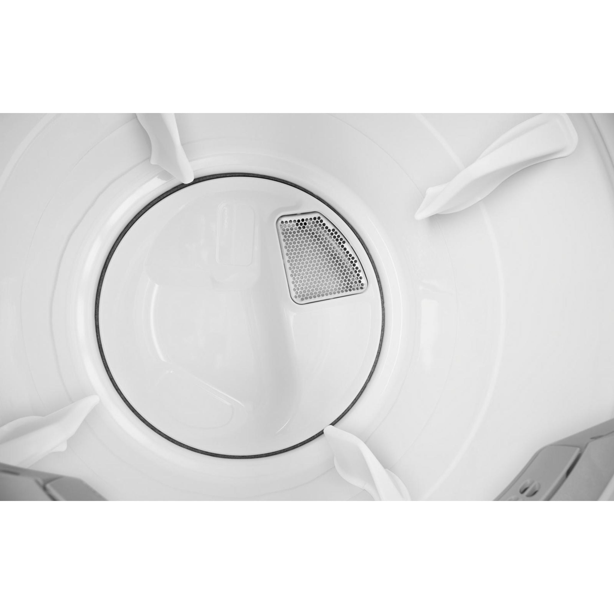 Amana NGD5800HW White Gas Dryer - High Efficiency, Large Capacity for Home Laundry - Perfect for Families & Heavy Loads
