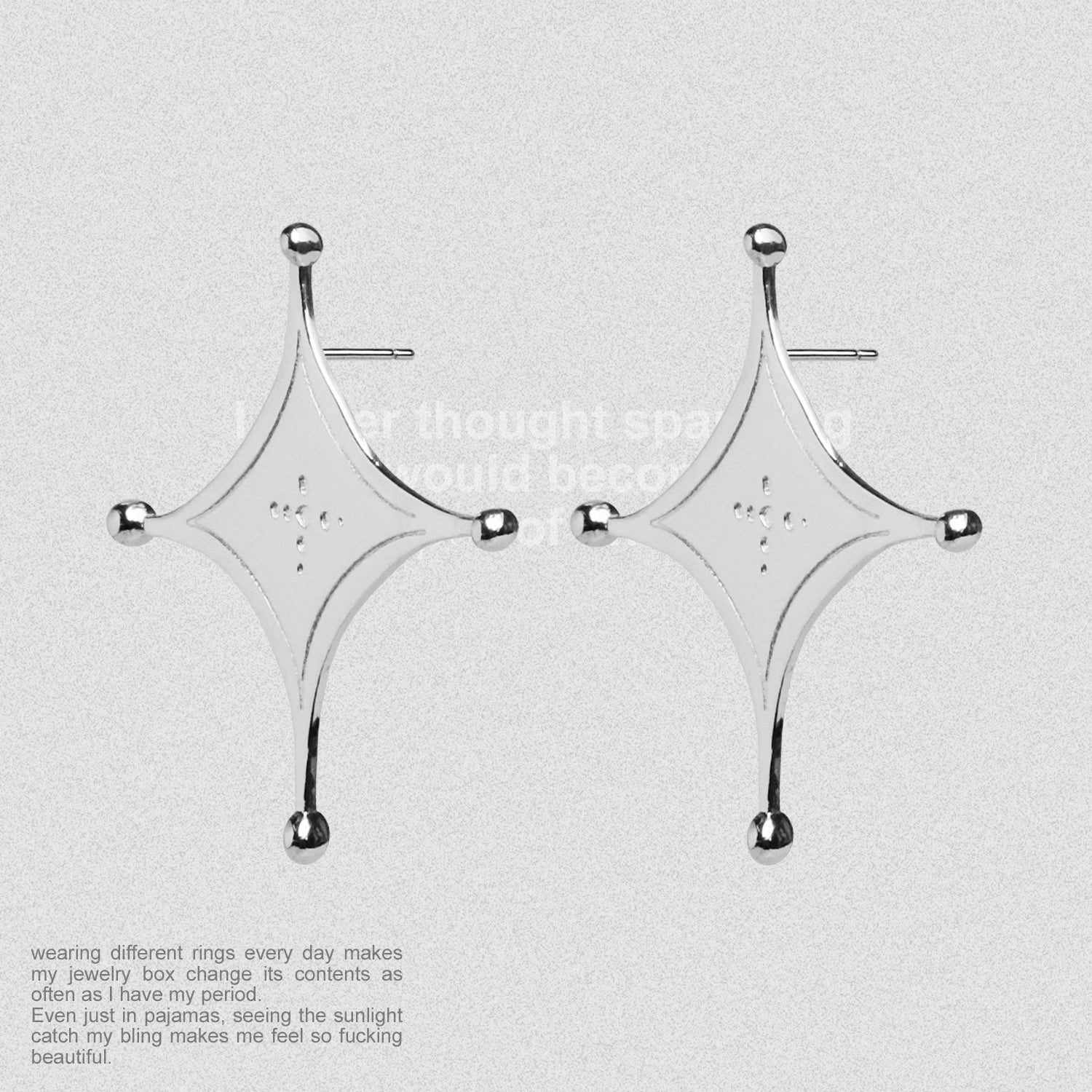 Vintage Star Shaped Pure Silver Earrings for Women - Hypoallergenic & Tarnish-Free - Perfect for Parties, Gifts & Everyday Wear