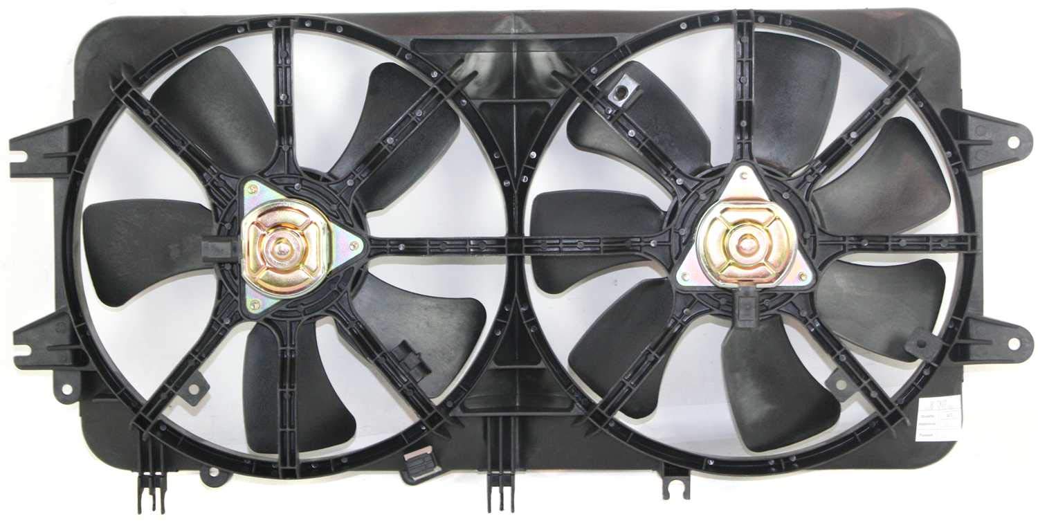 Evan Fischer Radiator Cooling Fan Replacement for 2000-2002 Mazda 626 - OEM Partslink MA3115114 - Perfect for Engine Overheating Prevention & Summer Driving