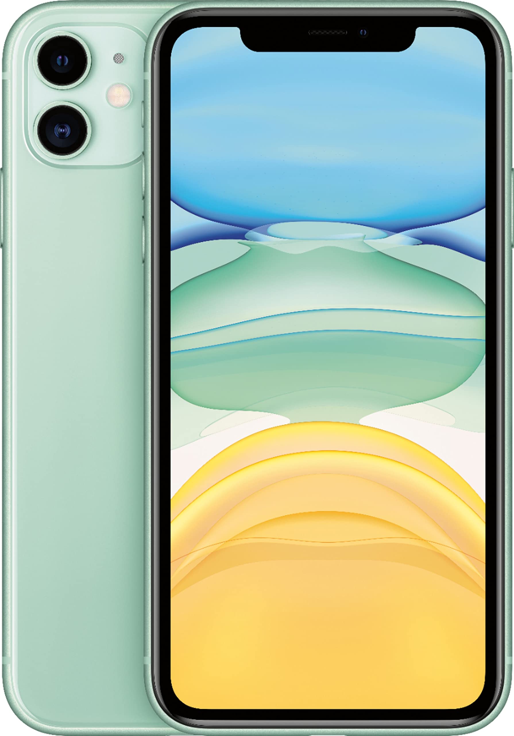 Apple iPhone 11 Unlocked 256GB - Premium Renewed Green Smartphone for Travel, Photography & Social Media