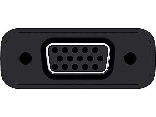 Belkin USB C to VGA Adapter - Compatible with MacBook Pro, MacBook Air, iPad Pro, Chromebook & More | High-Speed Video Converter for Presentations, Meetings & Home Office Setup