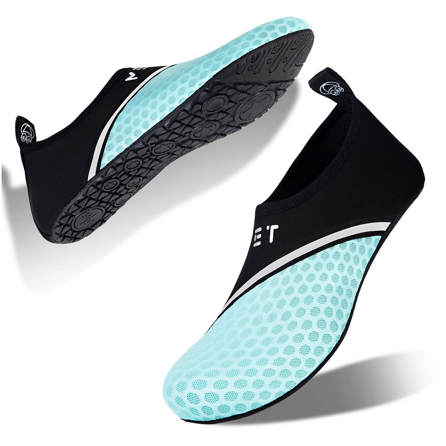 **Men's & Women's Quick-Dry Water Shoes - Barefoot Beach Pool Shoes for Surfing, Swimming & Water Sports | Lightweight Aqua Yoga Socks for Beach, Pool & Outdoor Activities**