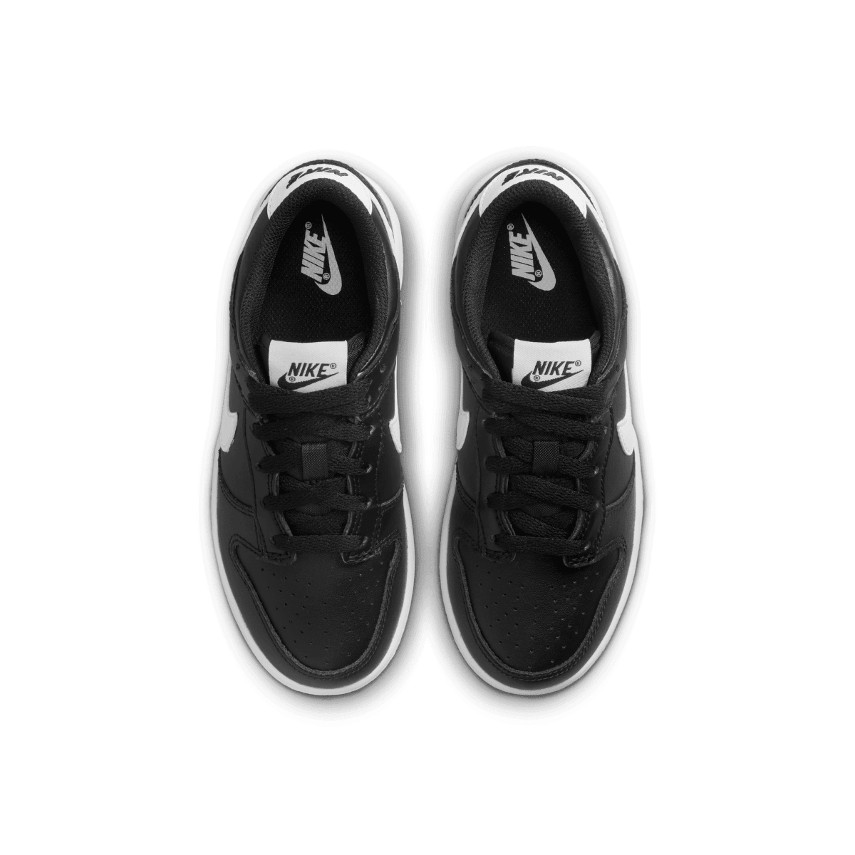 Nike Kids' Dunk Low 'Black Panda 2.0' Sneakers - Stylish & Comfortable Basketball Shoes for Boys & Girls - Perfect for School, Sports & Casual Wear
