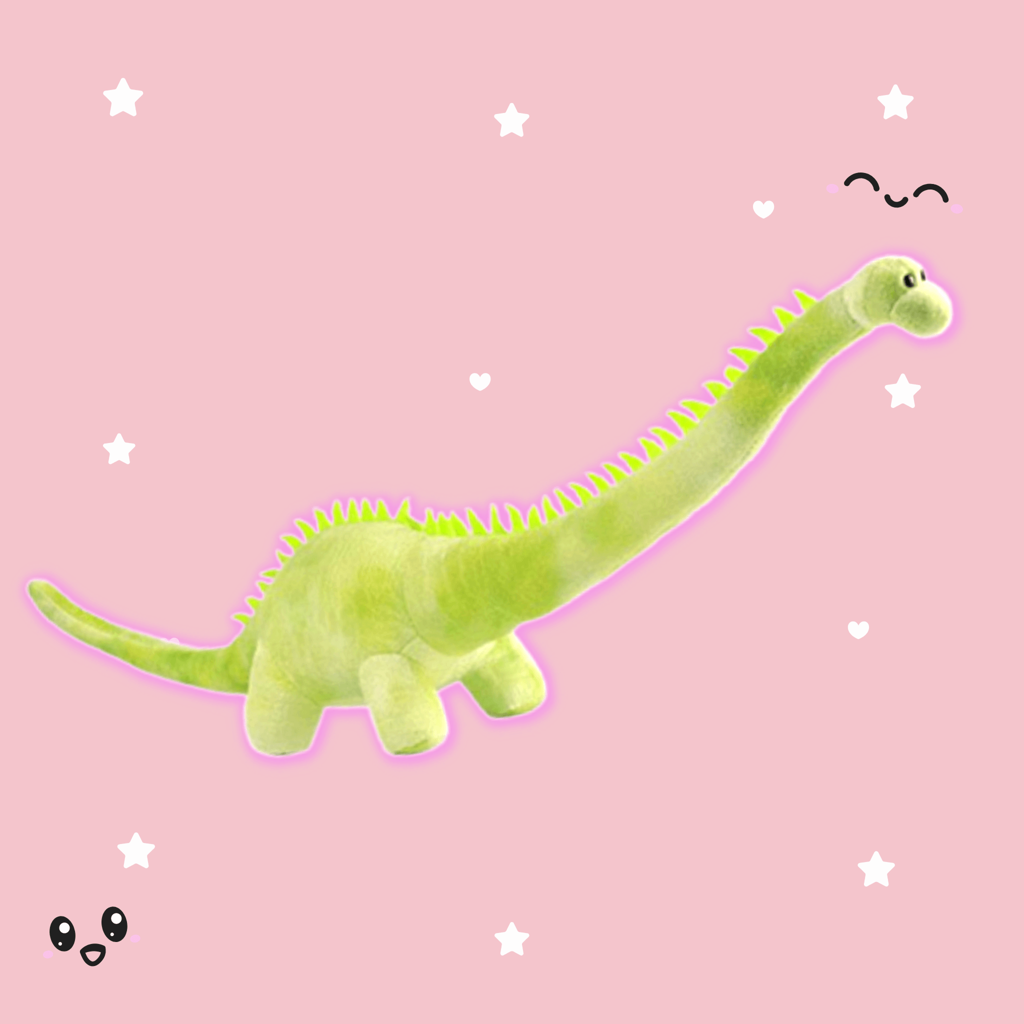 Adorable Daisy The Dinosaur Plush Toy - Soft Stuffed Animal for Kids, Girls & Boys | Perfect for Cuddling, Nursery Decor, Birthday Gifts & Playtime