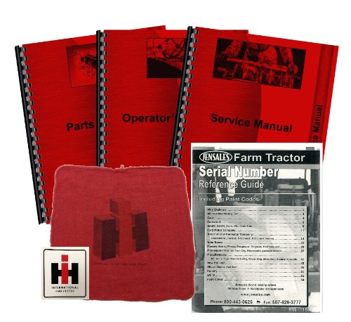 Farmall 450 Gas Deluxe Tractor Repair Manual Kit - Complete Service & Maintenance Guide for DIY Mechanics (Ideal for Restoration Projects, Field Repairs & Farming Operations)