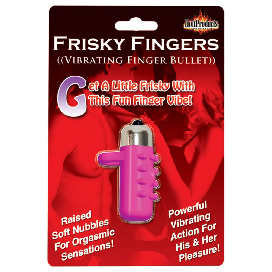 Frisky Fingers Vibrating Finger Bullet - Powerful Mini Massager for Relaxation & Intimate Pleasure - Perfect for Personal Use, Couples & Stress Relief