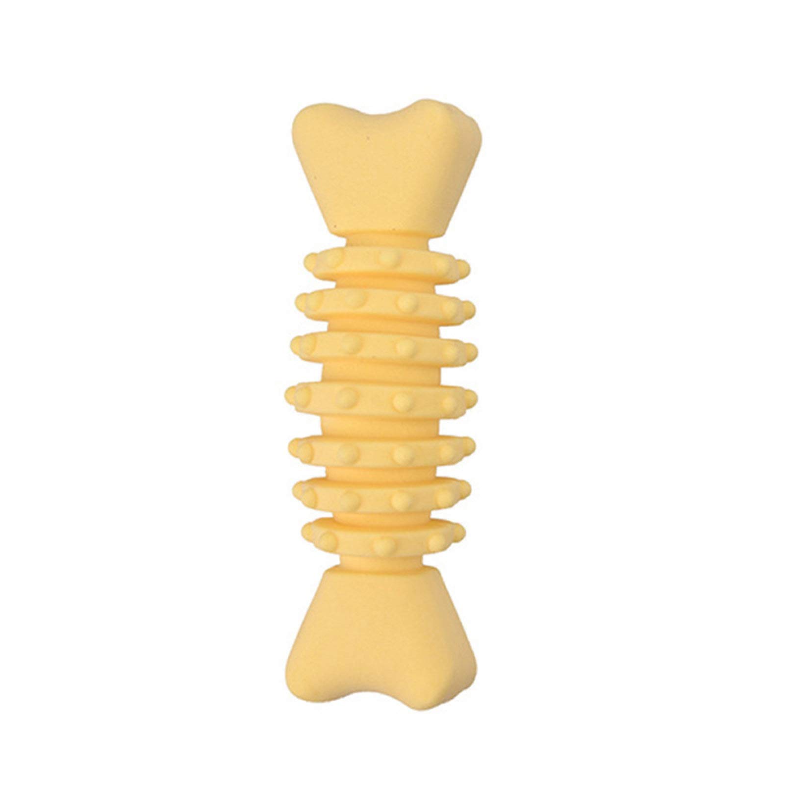 Lucare Durable Fishbone-Shaped Dog Chew Toy - Bite-Resistant Teeth Cleaning & Training Chew for Puppies & Dogs - Perfect for Dental Health & Playtime at Home or Outdoors