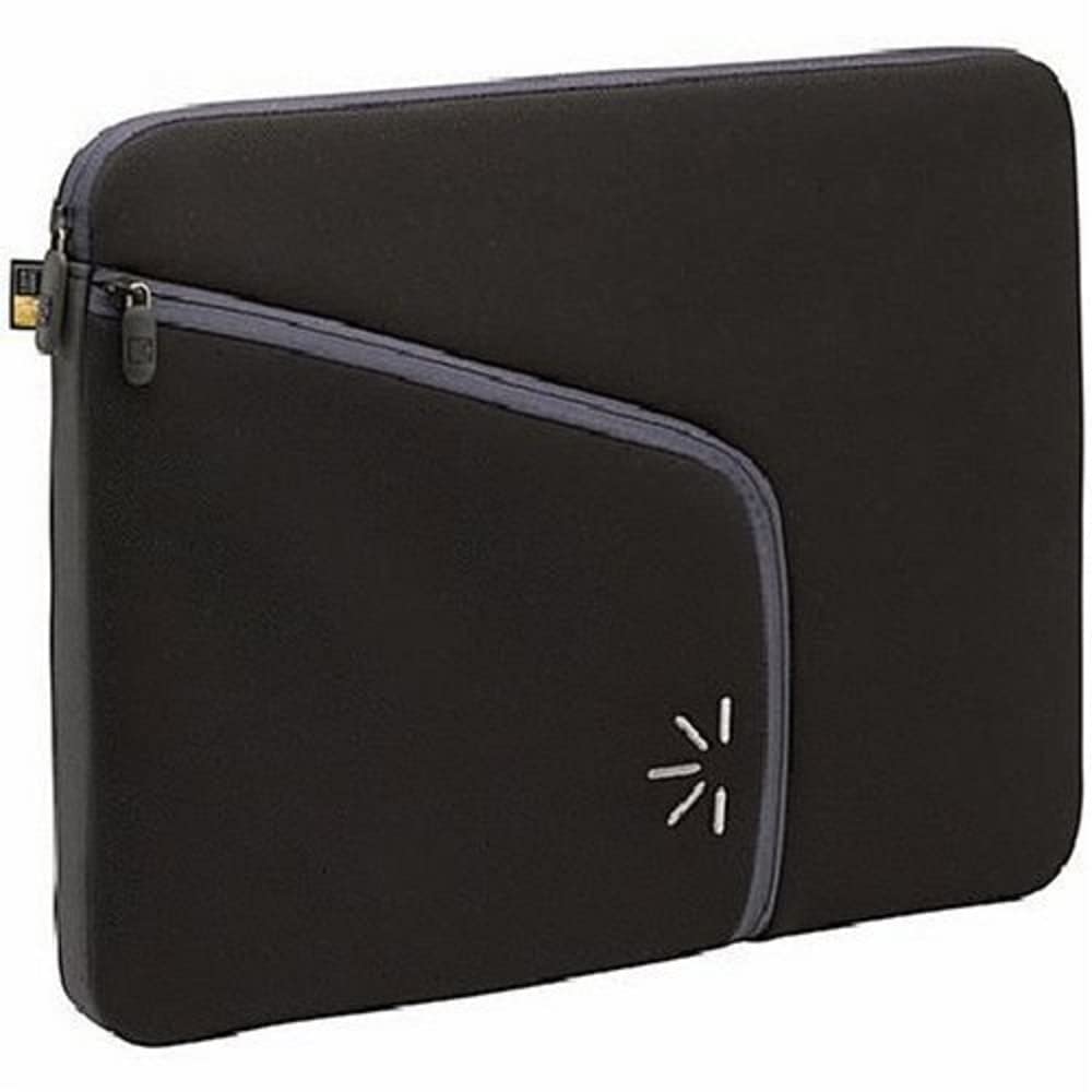 Case Logic PLS-13 13.3-Inch Neoprene Laptop Sleeve - Protective Case for MacBook Air, Pro, Chromebook - Lightweight & Water-Resistant - Perfect for Travel, Office & School (Black)