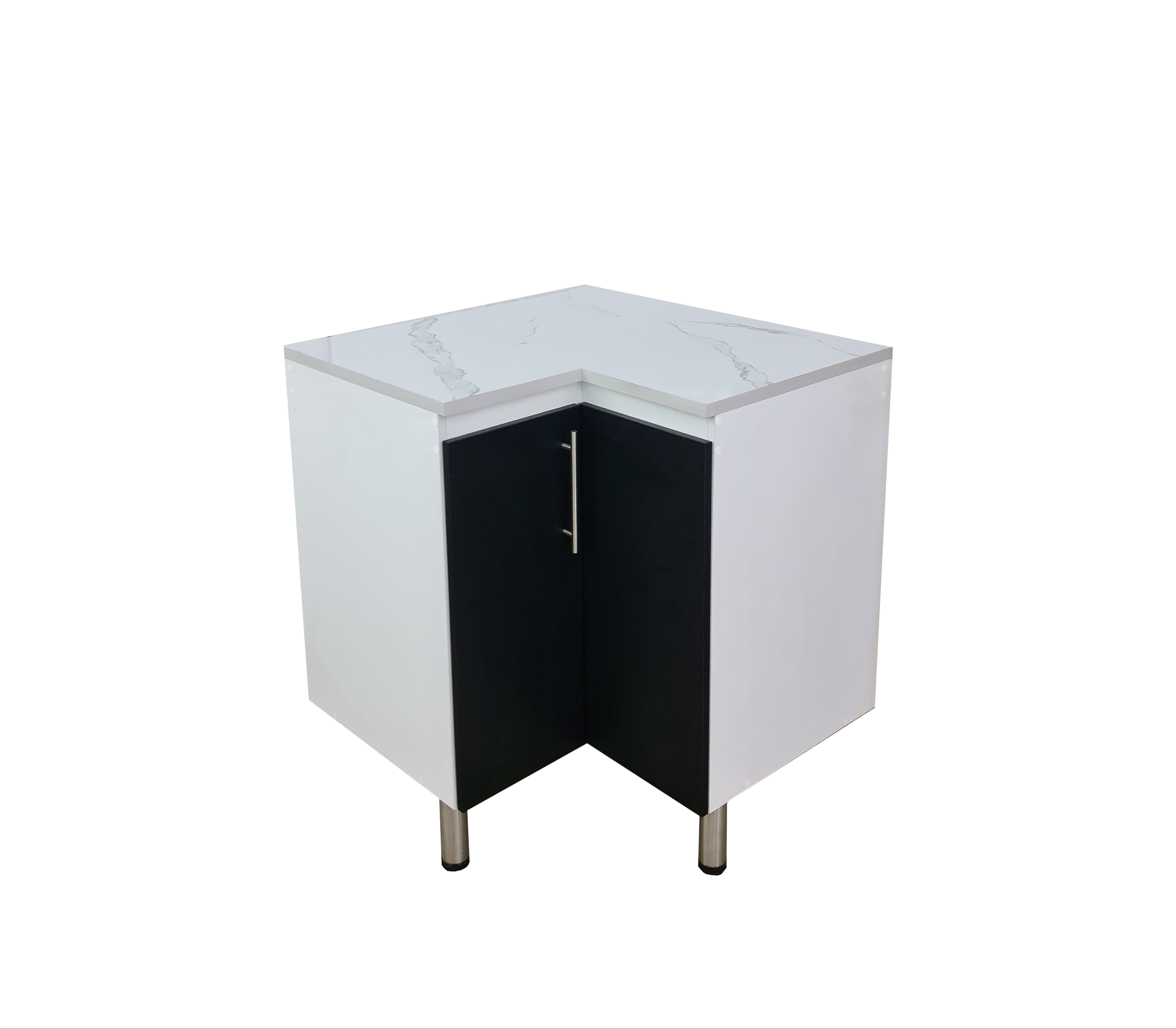 Blanco/Gris/PVC Marmolizado Claro