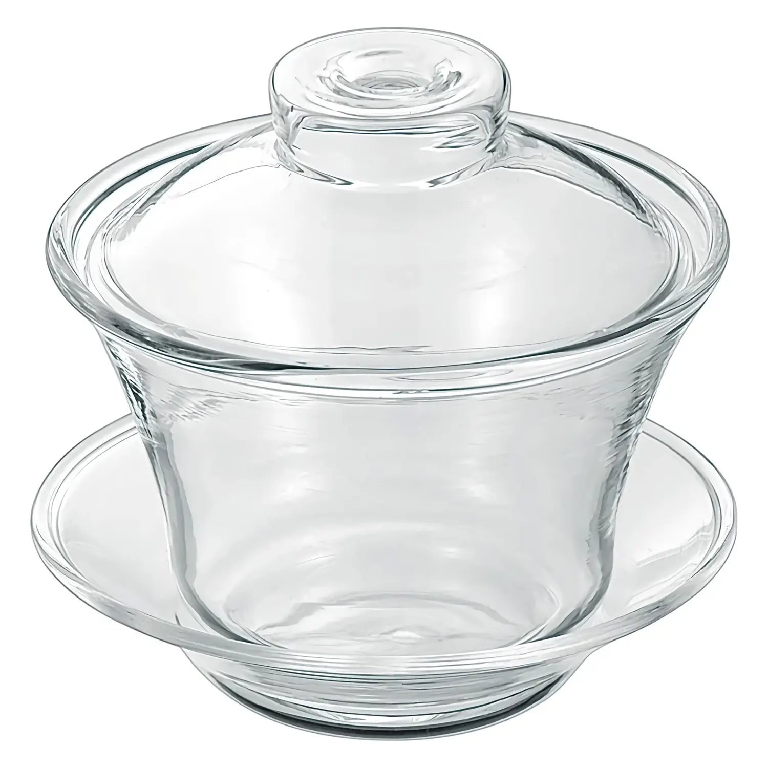 Premium Asahi Heat-Resistant Glass Tea Cup with Lid - 12oz, BPA-Free, Microwave & Dishwasher Safe - Perfect for Hot Tea, Coffee, Herbal Infusions at Home, Office or Travel