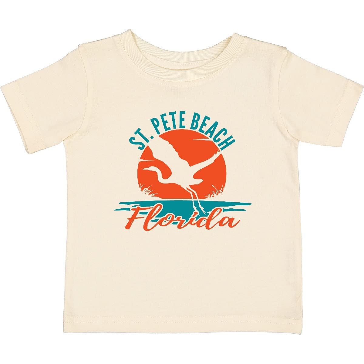 Stylish Inktastic St. Pete Beach Florida Vacation Baby T-Shirt - Soft Cotton Cute Travel Outfit for Infants & Toddlers - Perfect for Beach Trips, Family Vacations & Summer Adventures