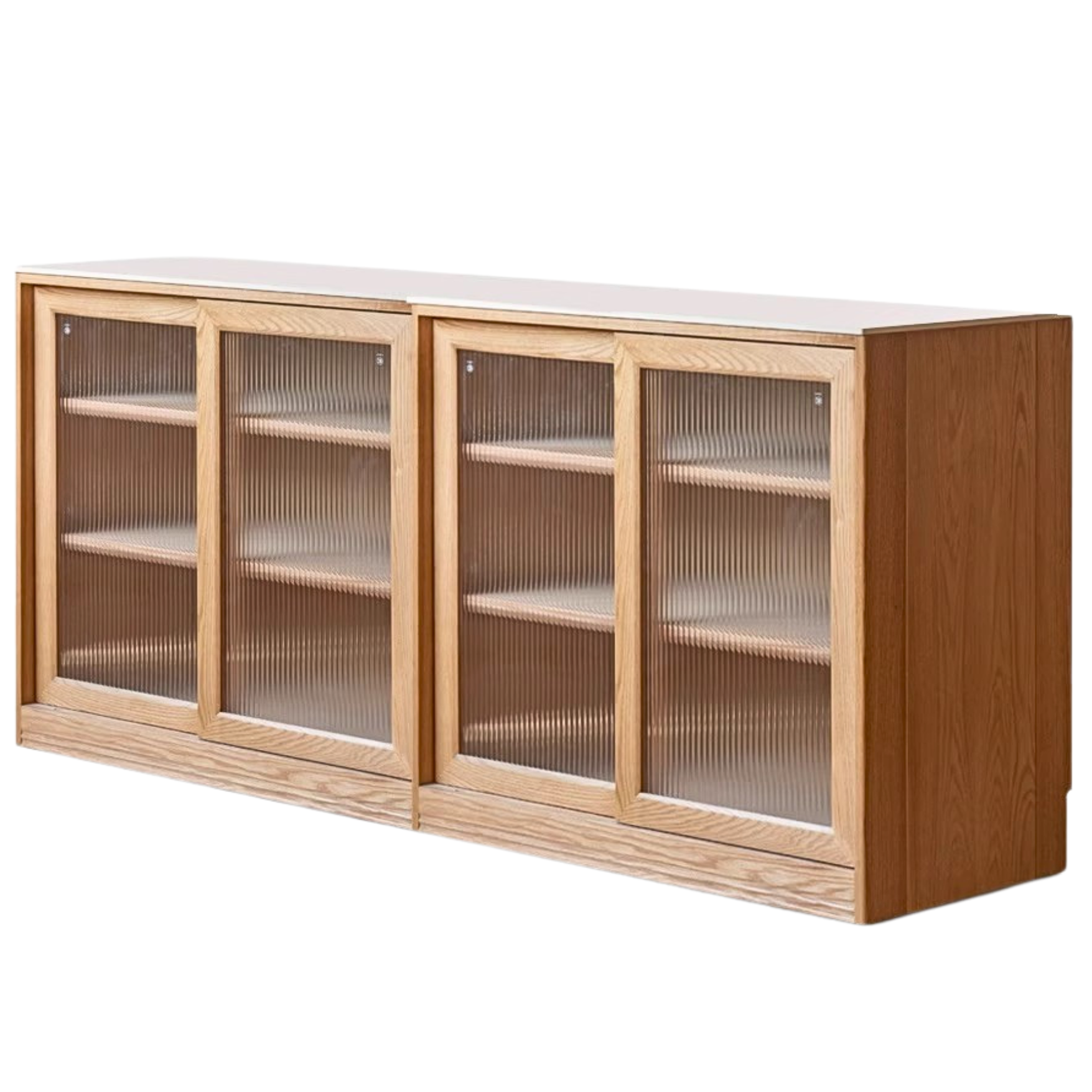 78.9x19.8x36.2nch / 200.4x50.4x92сm / Natural wood color / pot cabinet