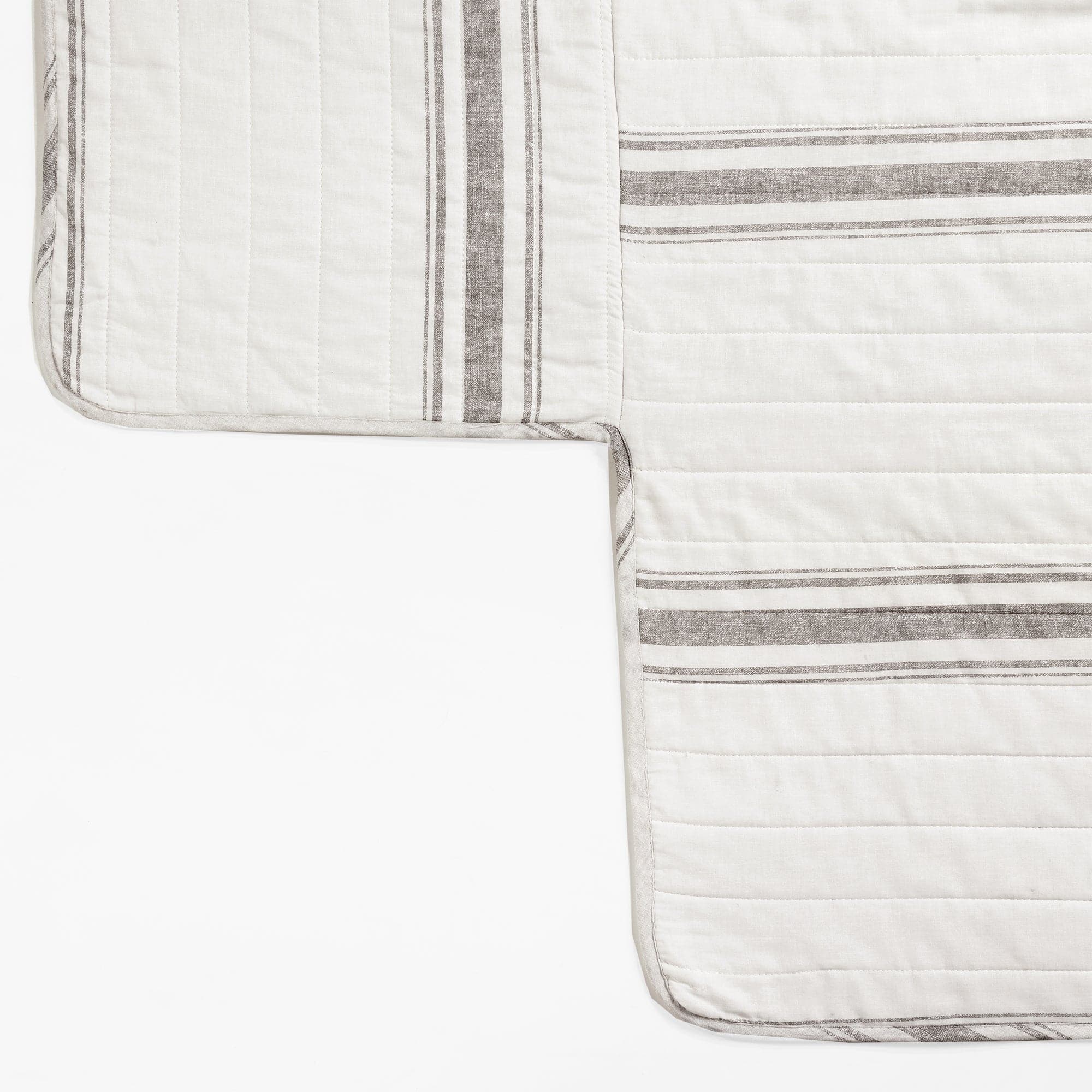 Farmhouse Stripe Cotton Daybed Cover 6-Piece Set - Soft & Breathable Bedding Set for Twin Daybeds - Perfect for Guest Rooms, Dormitories & Cozy Reading Nooks