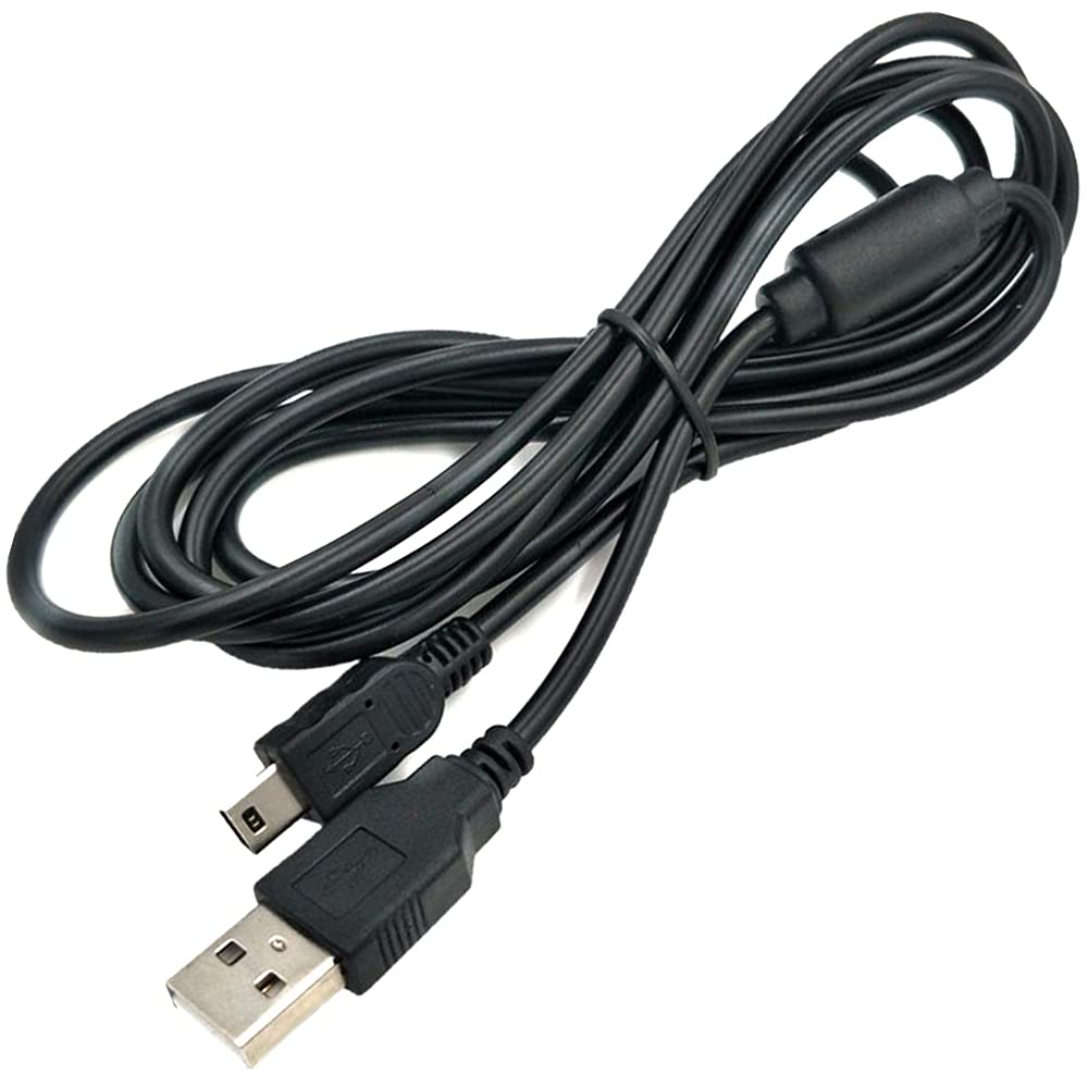 PS3 Controller Charger Cable - Mini USB Sync & Charge Cord for PS3, PS3 Slim & PS Move Controllers - Perfect for Gaming Sessions & Controller Charging