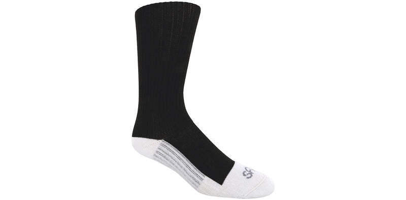 Diabetic Crew Socks for Men & Women - Ultra Soft Comfort Socks with Arch Support & Non-Binding Tops - Ideal for Diabetes, Swelling & Circulation - Perfect for Daily Wear, Work & Travel