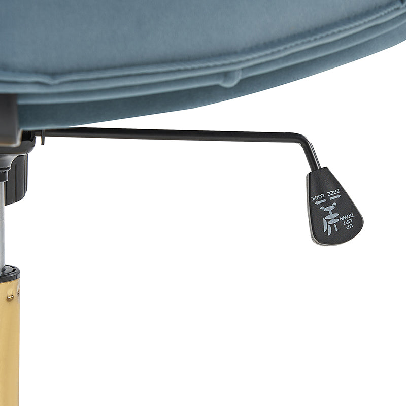 Norm Modern Flannel Adjustable Office Chair - Ergonomic Desk Chair for Home & Office Workspace, Perfect for Long Hours of Sitting