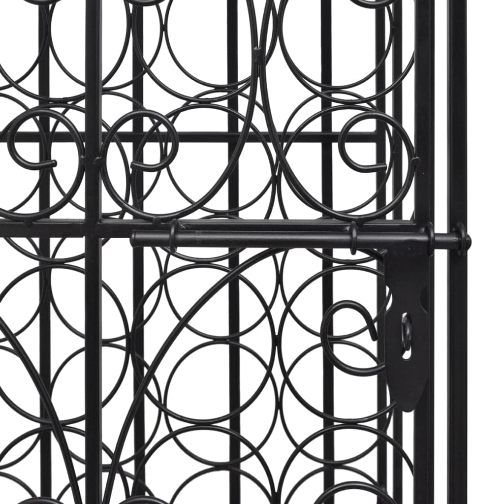 CHARMMA 28-Bottle Freestanding Metal Wine Rack - Sturdy Wine Holder & Display Shelf for Kitchen, Bar, Living Room - Perfect for Wine Storage & Home Decor - Dimensions 1'7