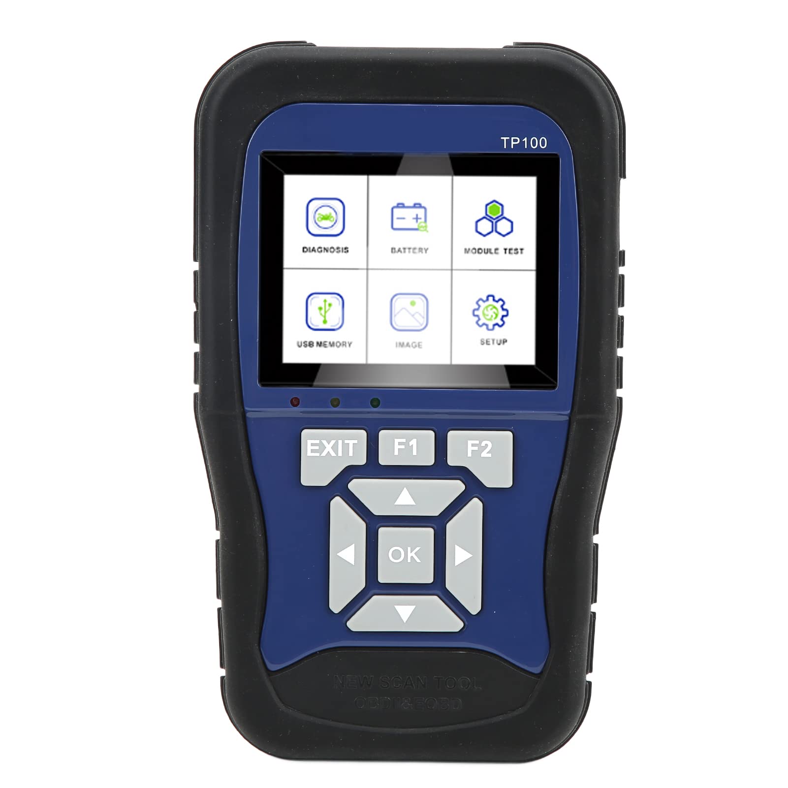 Motorcycle OBD2 Scanner & Battery Tester - Professional Diagnostic Tool for Motorbike Fault Checking - Perfect for DIY Repairs & Maintenance
