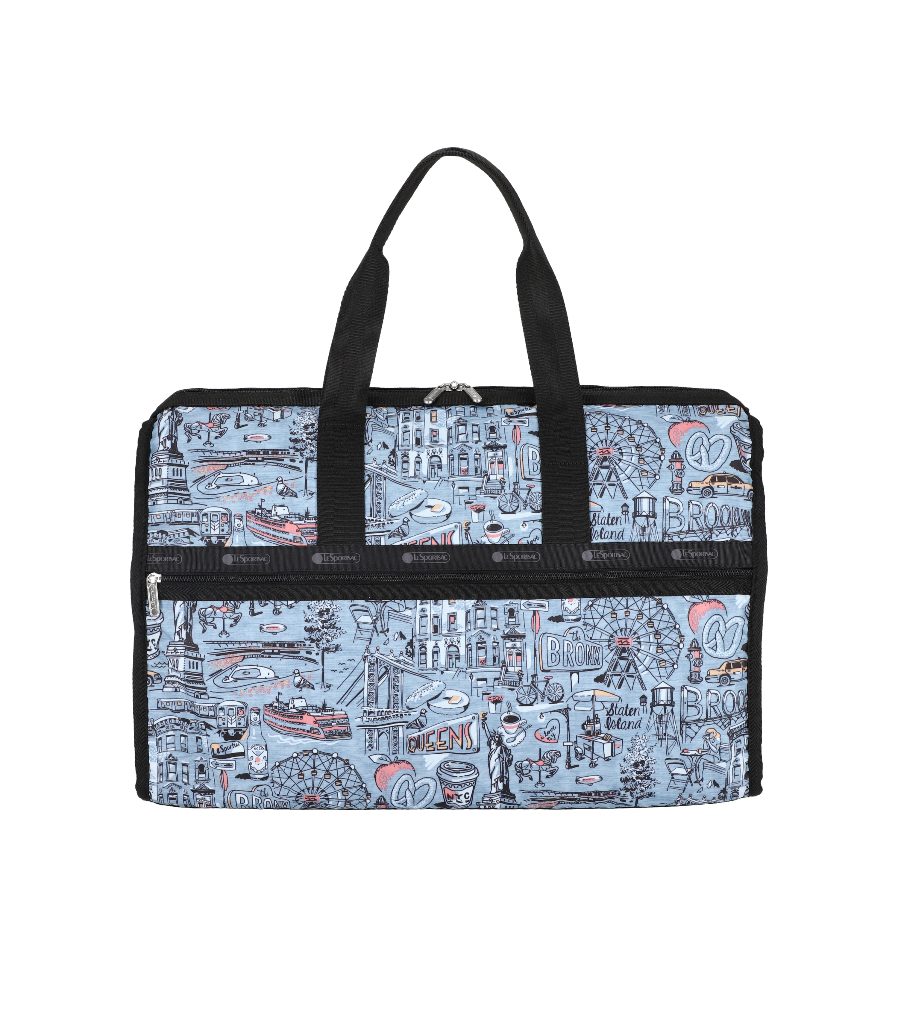 Deluxe Large Weekender Bag - Stylish & Spacious Travel Tote for Women & Men - Perfect for Weekend Getaways, Gym, Work & Overnight Trips