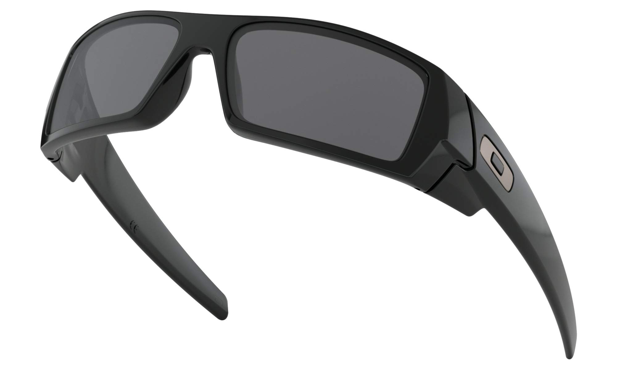 Oakley GASCAN Sunglasses - Polished Black/Grey Lens 03471 | UV Protection, Polarized, Lightweight & Durable for Running, Cycling & Outdoor Sports