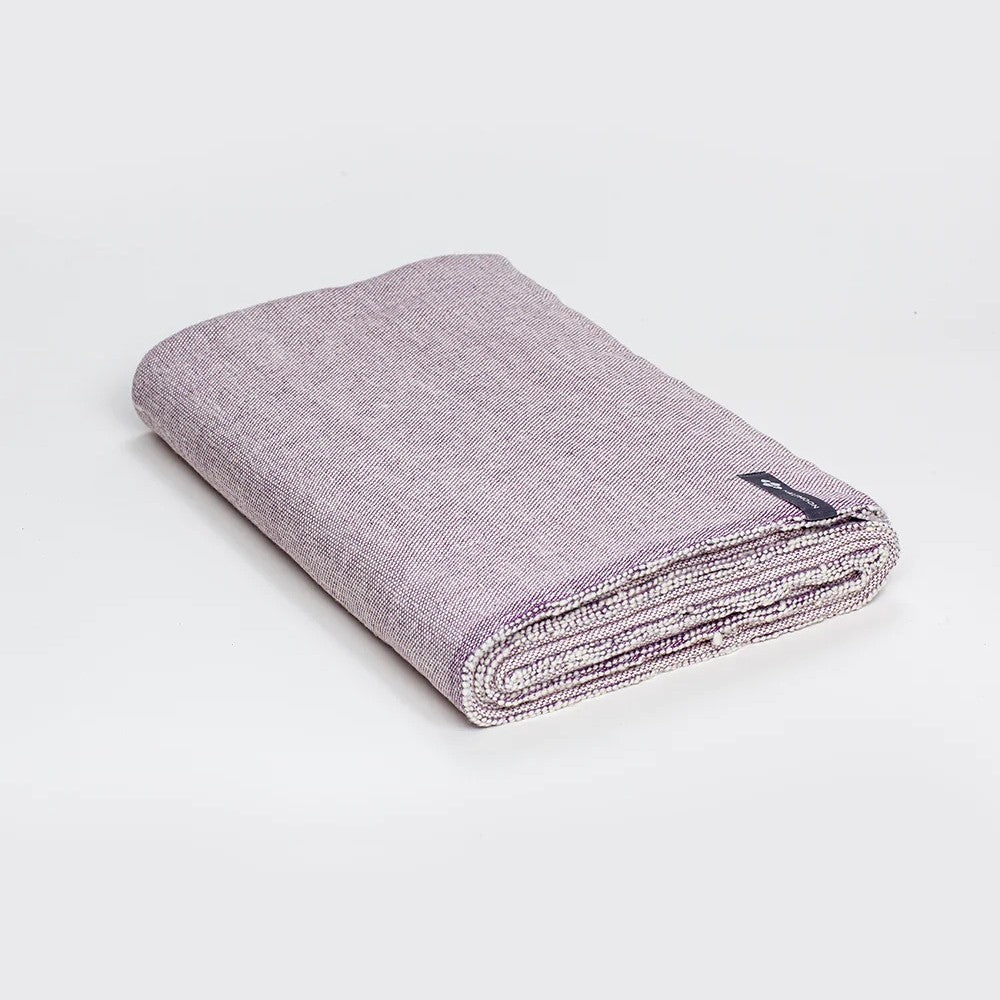 Halfmoon Classic Cotton Yoga Blanket - Soft & Durable for Yoga, Meditation & Home Comfort - Perfect for Studios, Gyms & Relaxation