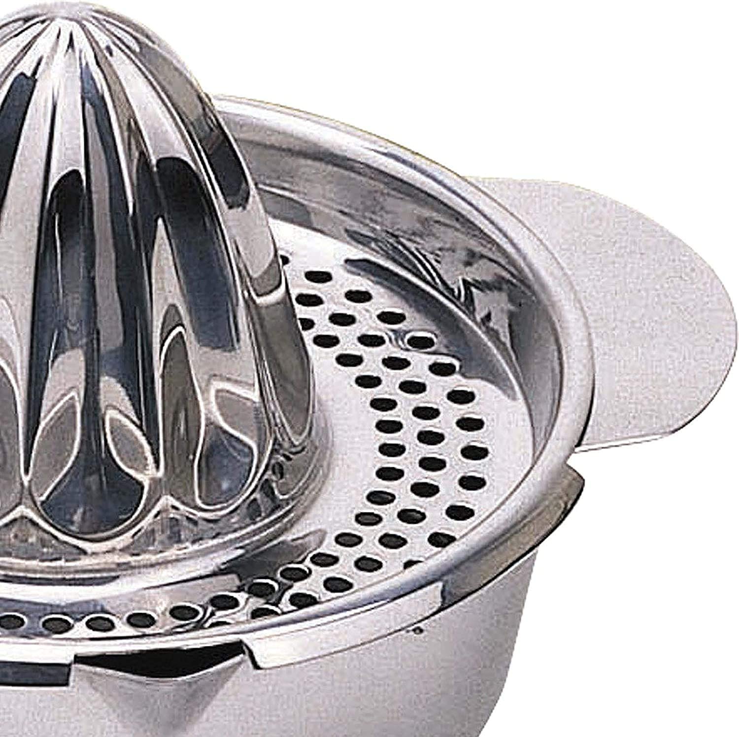 Premium Stainless Steel Lemon Squeezer - Heavy Duty Citrus Juicer for Orange, Lime & Grapefruit - Ergonomic Hand Press Kitchen Tool with Non-Slip Base | Perfect for Fresh Juice, Cocktails & Cooking (1 Pack)