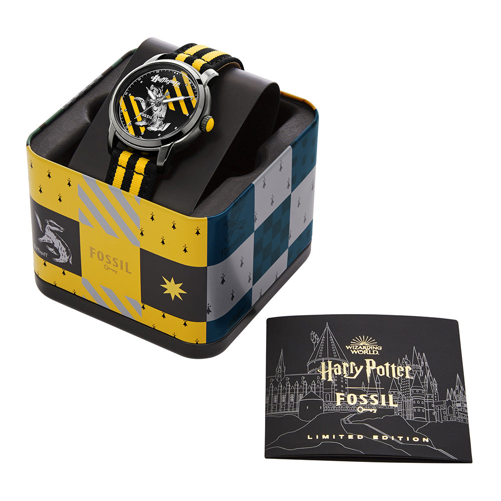 Fossil LE1159 Harry Potter Hufflepuff Smartwatch - Stylish Smartwatch for Harry Potter Fans | Perfect for Daily Wear, Workouts & Magic-Themed Events