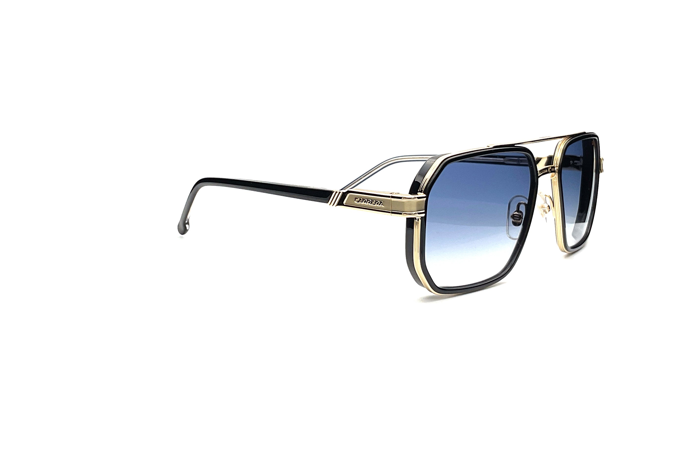 Carrera 1069/S Black Gold Sunglasses - Polarized UV Protection for Men & Women - Perfect for Driving, Running, and Outdoor Activities