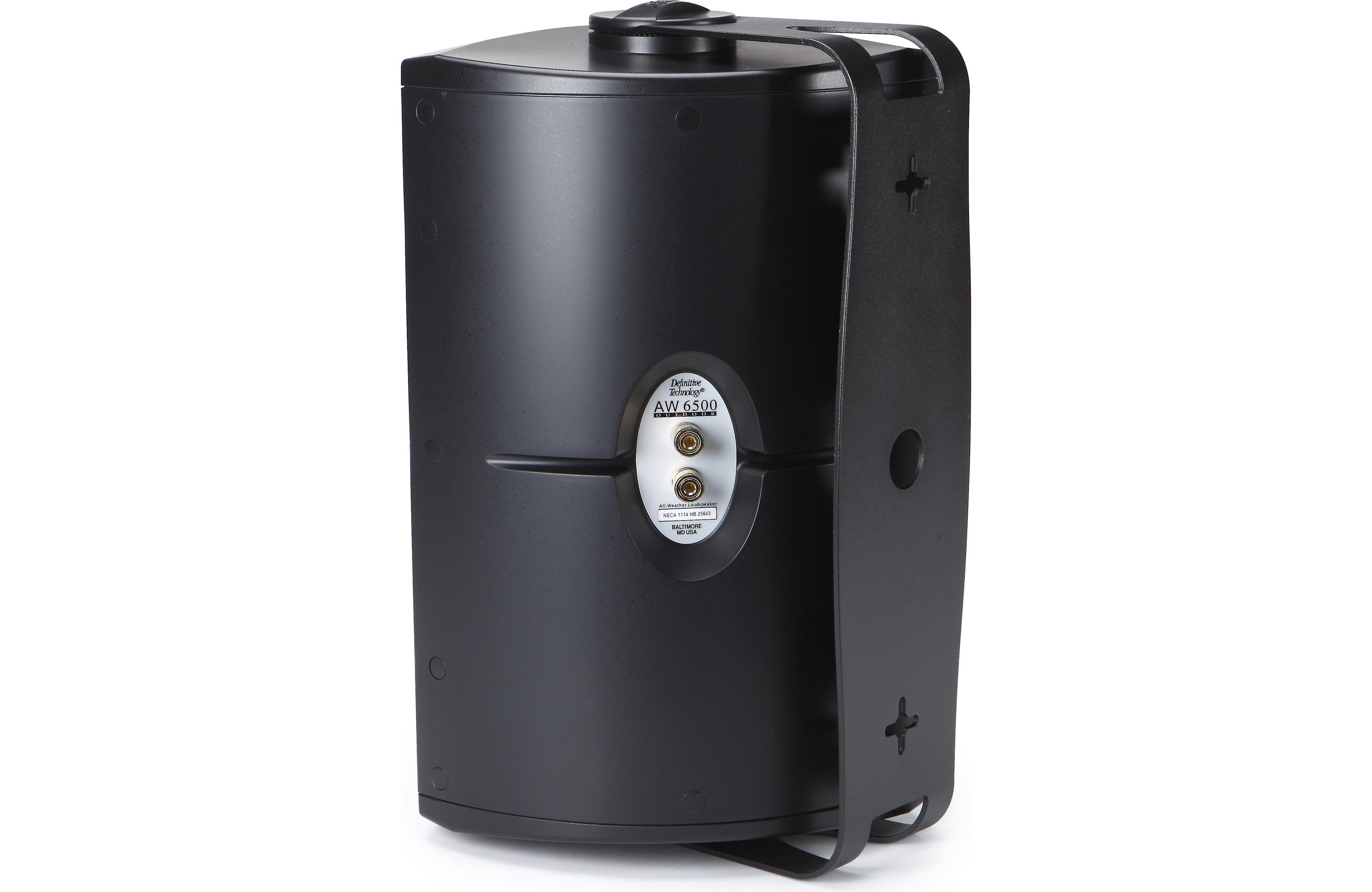 Definitive Technology AW6500 High-Performance Outdoor Speaker - Weatherproof, Powerful Sound for Patio, Garden & Poolside Entertainment (Single Unit)