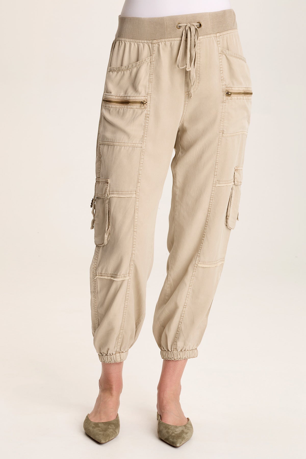 Hansa Twill Cargo Jogger Pants for Men - Stylish Comfortable Workout & Casual Wear - Perfect for Gym, Running, Travel and Everyday Use
