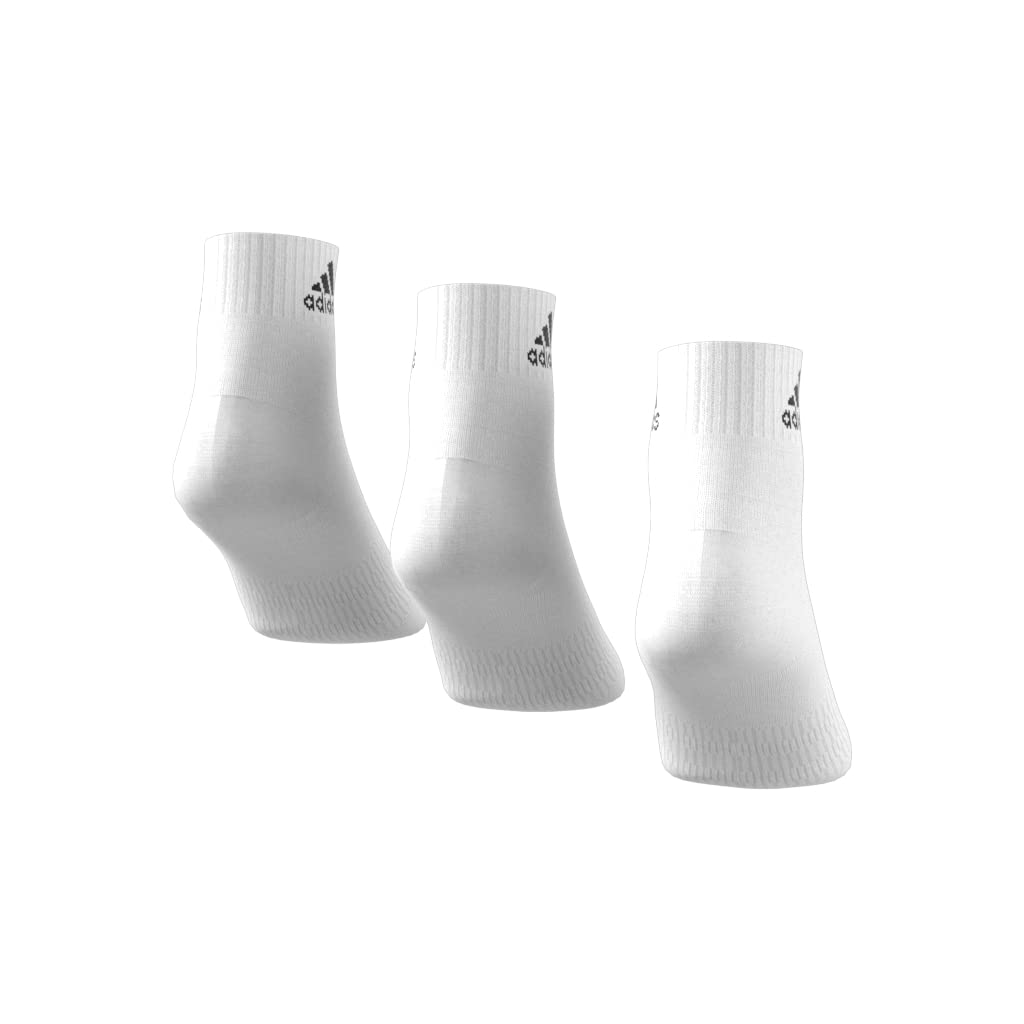 Adidas Thin & Light Ankle Socks 3-Pack - Breathable Comfort for Kids - Perfect for School, Sports & Everyday Wear