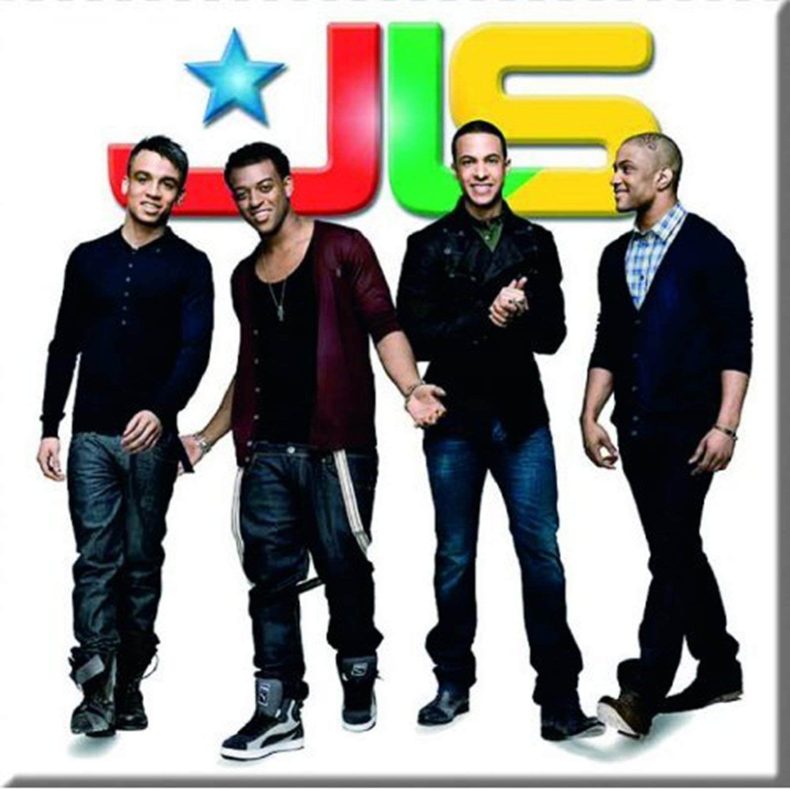EMI - JLS Magnet Album Characters - Collectible Music Memorabilia for Fans & Decor - Perfect for Bedrooms, Lockers, and Fan Displays