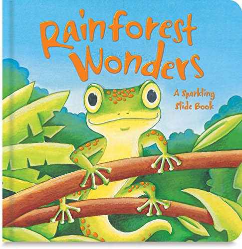 Rainforest Wonders: Sparkling Slide Nature Books for Kids - Explore Wildlife & Nature with Interactive Learning for Home & Classroom