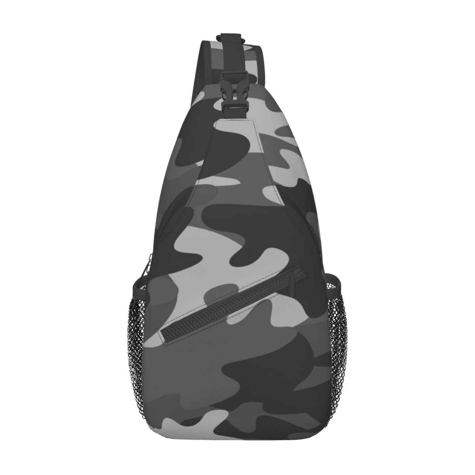 NISENASU Adjustable Crossbody Sling Backpack - Stylish Patterned Chest Bag for Men & Women - Perfect for Travel, Hiking, Casual Outings & Daily Use