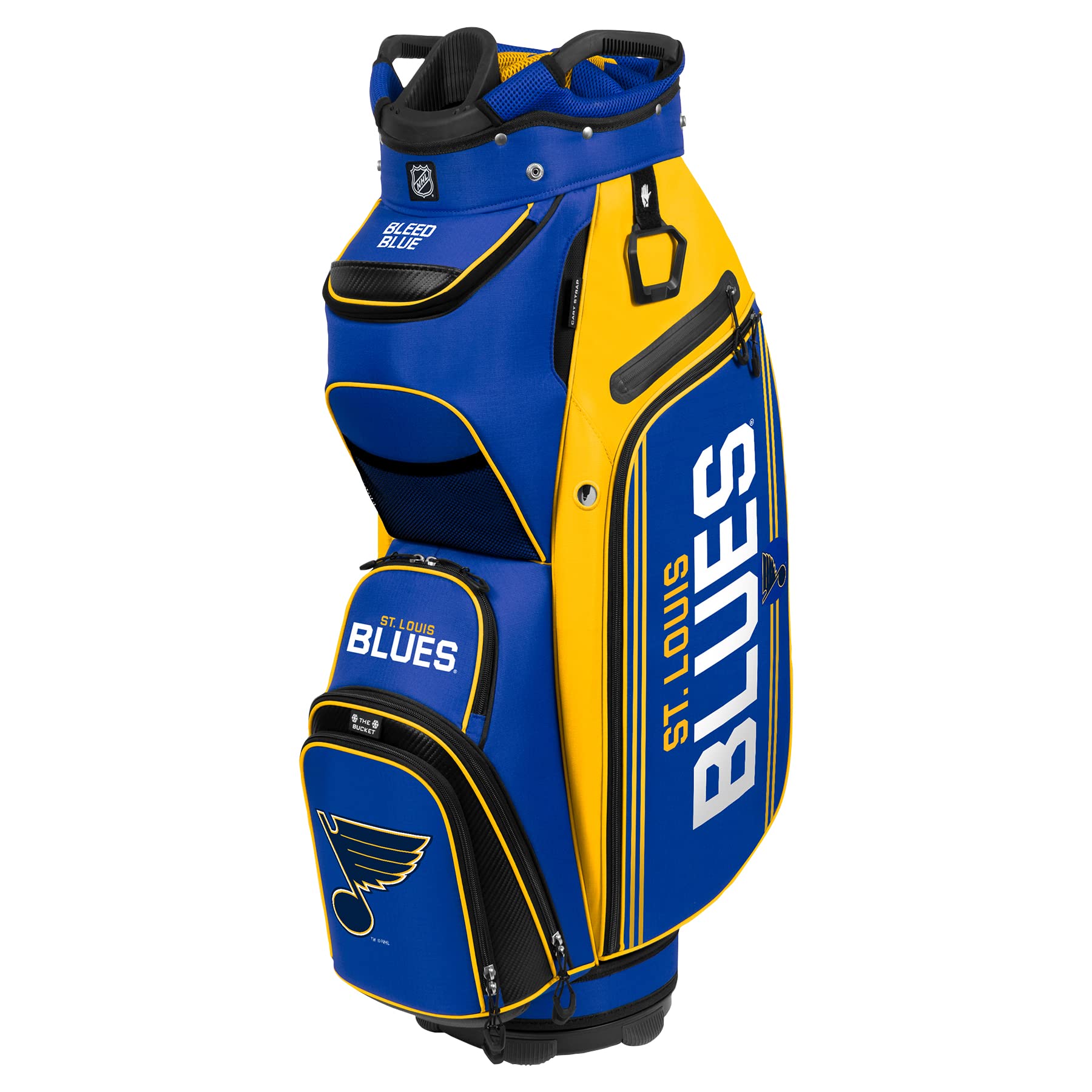Team Effort Bucket III Coller Cart Bag - Premium Golf Cart Cooler Bag for On-Course Refreshments | Perfect for Golf Outings, Tailgating & Outdoor Events
