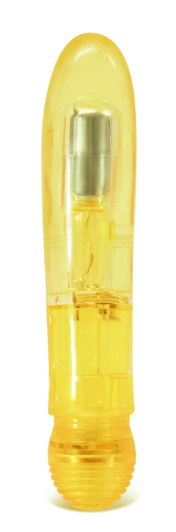 Multi-Speed Soft Curved G-Spot Vibrator - Waterproof Silicone Adult Sex Toy for Women - Perfect for Solo Play & Couples Intimacy (Yellow)