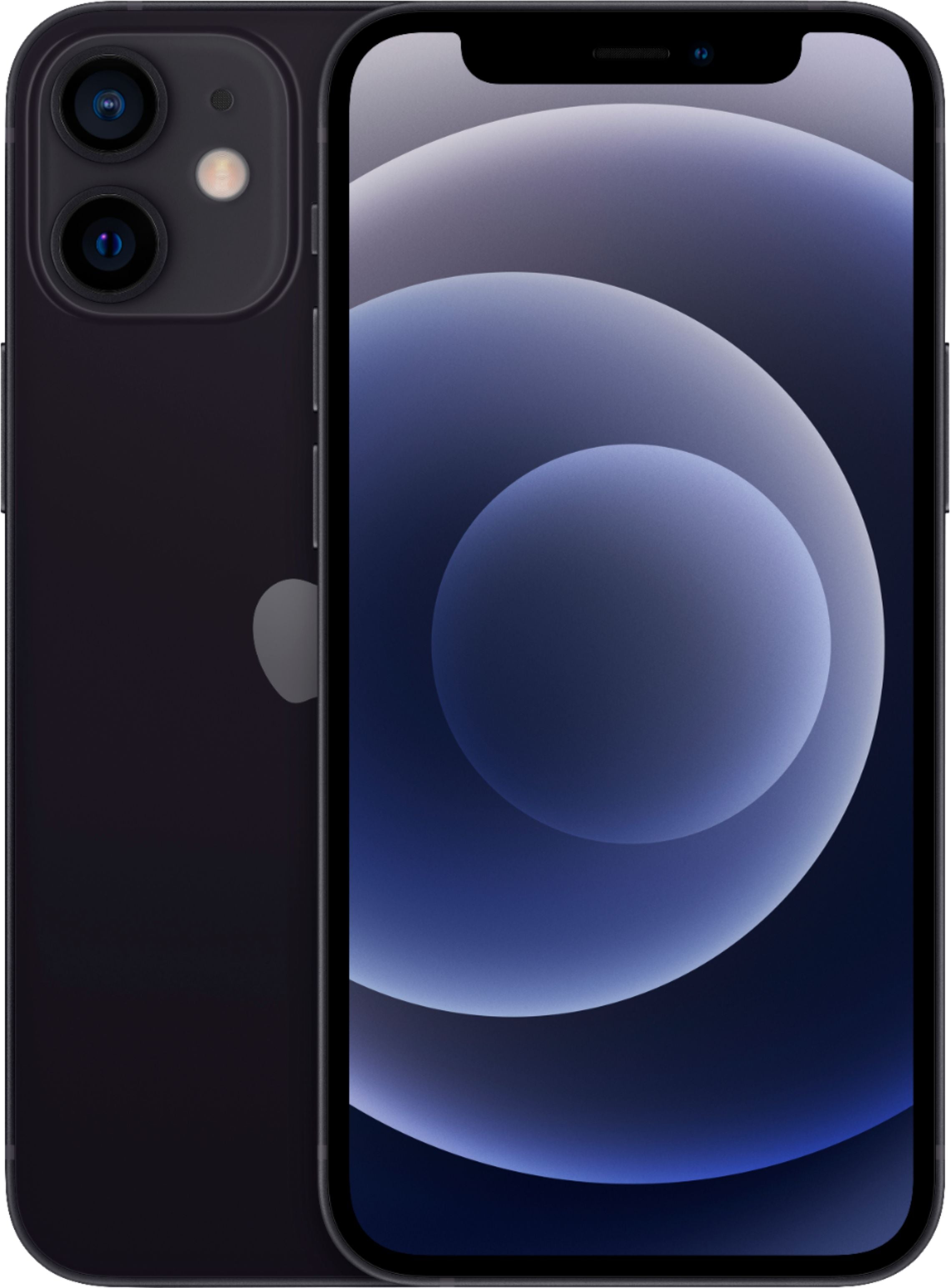 Apple iPhone 12 Mini 64GB Unlocked Smartphone - 5G Ready, Super Retina XDR Display, Dual Camera System - Perfect for Travel, Business & Everyday Use (Black)