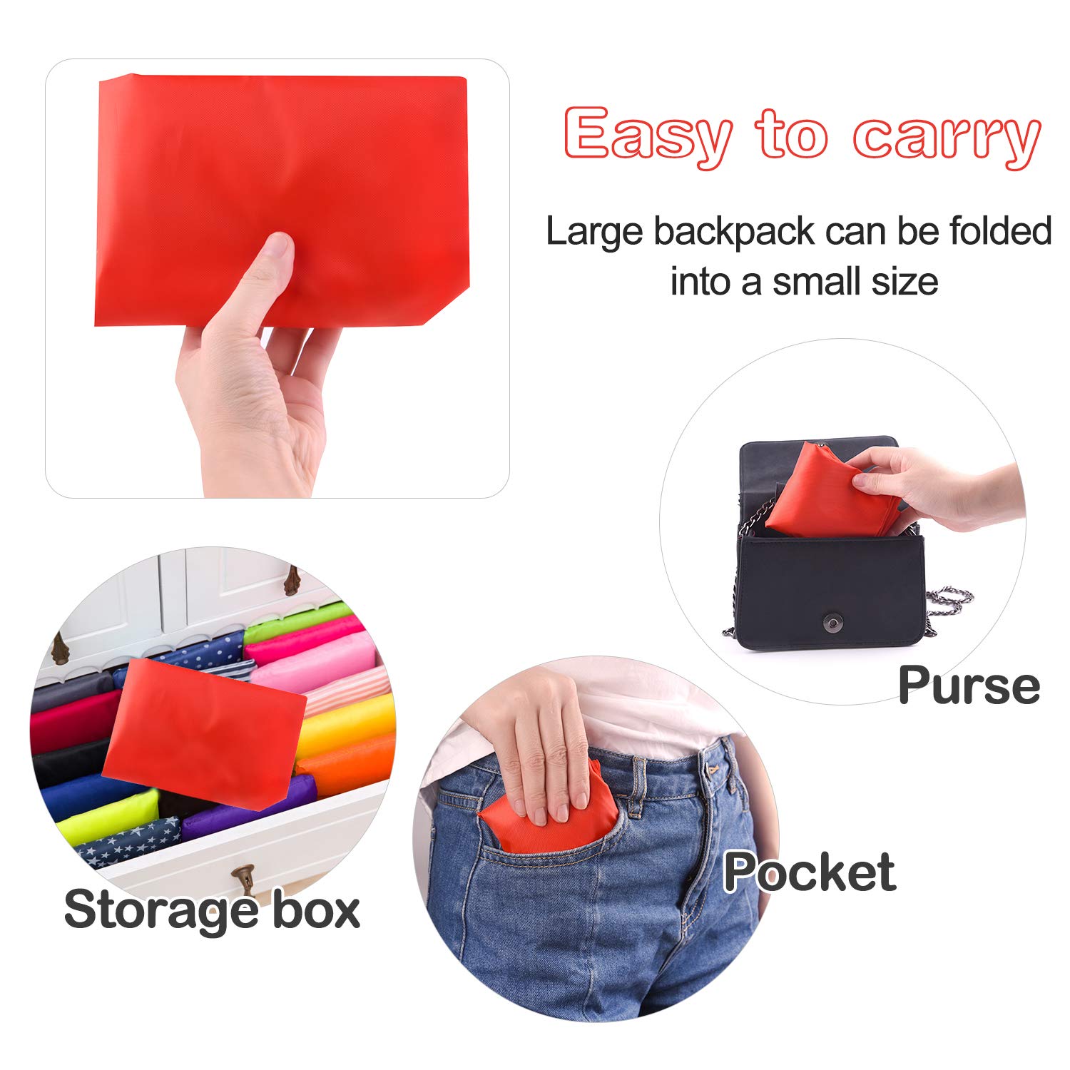 KUUQA Lightweight Drawstring Backpack - Waterproof Sports Sackpack for Gym, Travel & Hiking - Compact Cinch Bag for Men Women with Adjustable Shoulder Straps (Perfect for Workouts, School & Outdoor Activities)